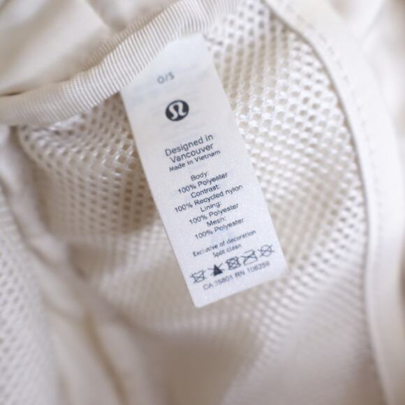 LULULEMON Fleece Everywhere Belt Bag Light Ivory Shoulder Crossbody Purse - Picture 7 of 7